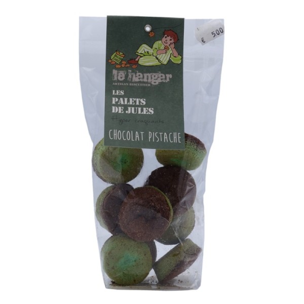 Les Palets de Jules Chocolat Pistache
