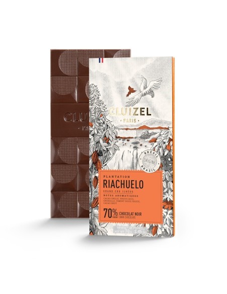 Tablette Plantation Riachuelo noir 70%