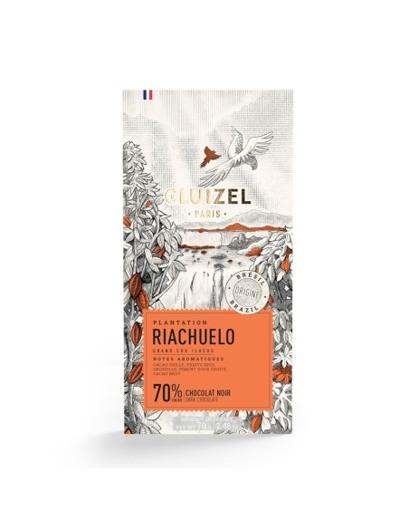Tablette Plantation Riachuelo noir 70%
