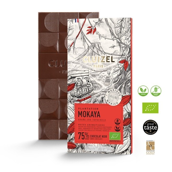 Tablette Plantation Mokaya noir 75%