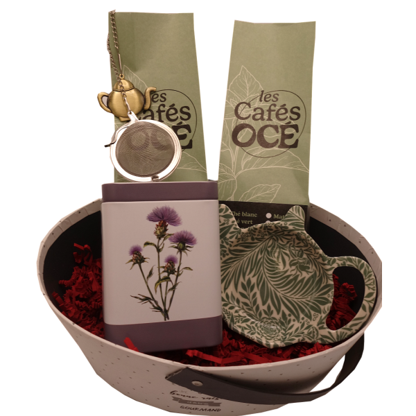 Corbeille Découverte Thé & Tisane avec Accessoires