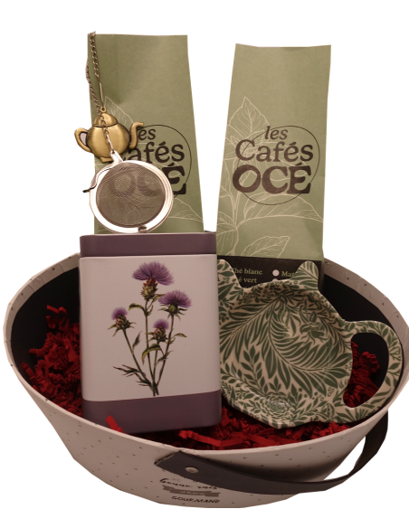 Corbeille Découverte Thé & Tisane avec Accessoires