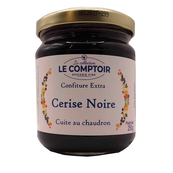 Confiture de Cerise Noire – Le Comptoir Épicerie Fine
