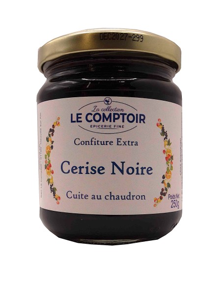 Confiture de Cerise Noire – Le Comptoir Épicerie Fine