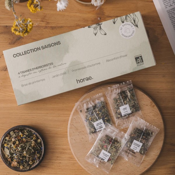 Coffret 32 sachets d'infusions Bio - 4 Saisons