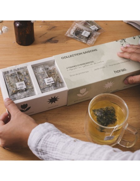 Coffret 32 sachets d'infusions Bio - 4 Saisons