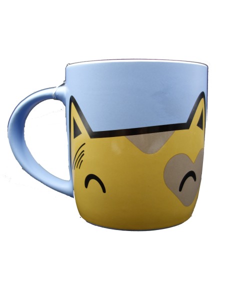 Mug Bleu – Chat Malicieux – Contenance 25 à 30 cl