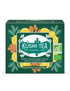 Maté Gingembre Citron Kusmi Tea – Infusion énergisante bio