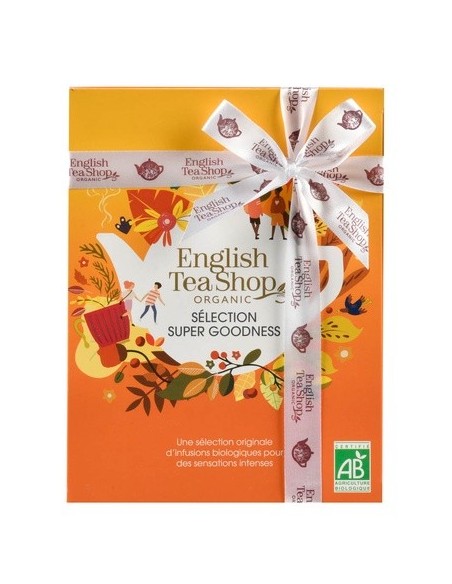 Coffret Cadeau de Thés Prismes Super Goodness Bio – 12 sachets