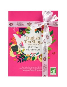 Coffret Cadeau Thés & Infusions Prismes Dégustation Bio – 12 Sachets