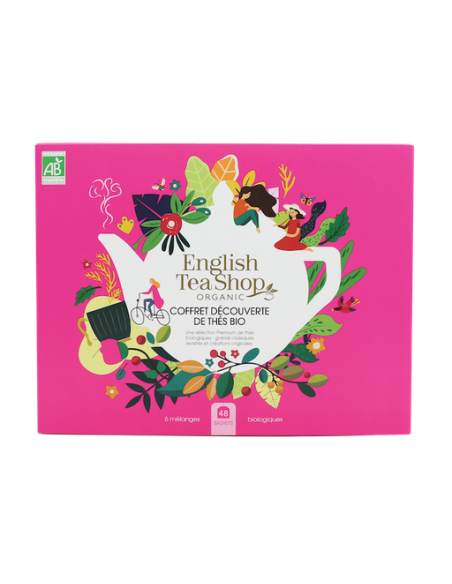 Coffret Découverte de Thés Bio – 48 sachets