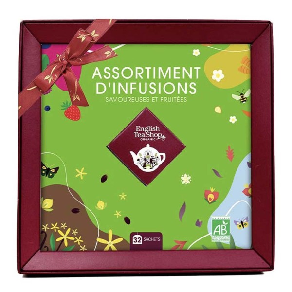 Coffret Infusions Bio 32 sachets | English Tea Shop