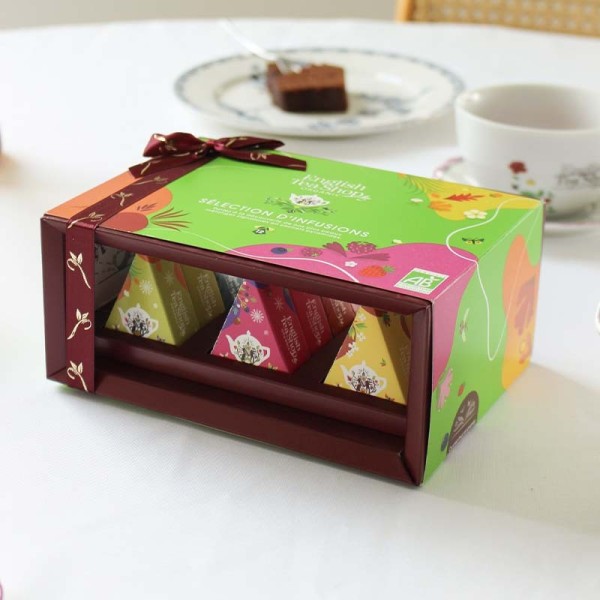 Coffret Prismes Infusions Bio 12 sachets | English Tea Shop