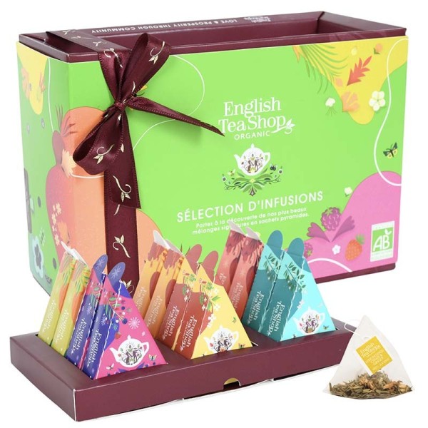 Coffret Prismes Sélection d’Infusions Bio – 12 sachets