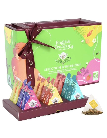 Coffret Prismes Sélection d’Infusions Bio – 12 sachets