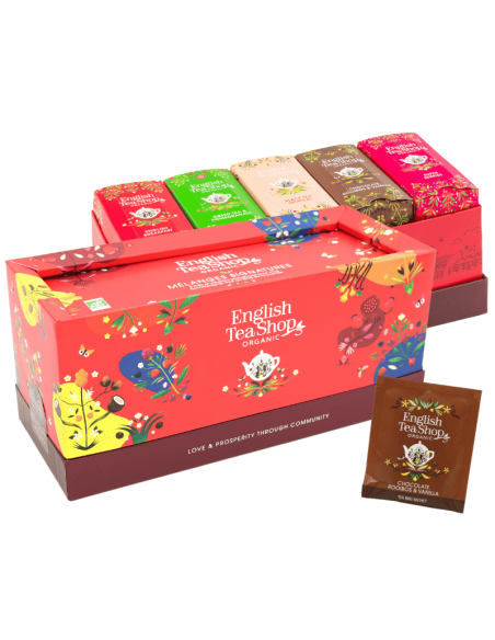 Coffret Cadeau de Thés & Infusions Mélanges Signatures Bio – 40 sachets