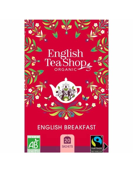 Thé Noir English Breakfast Bio 20 sachets | English Tea Shop