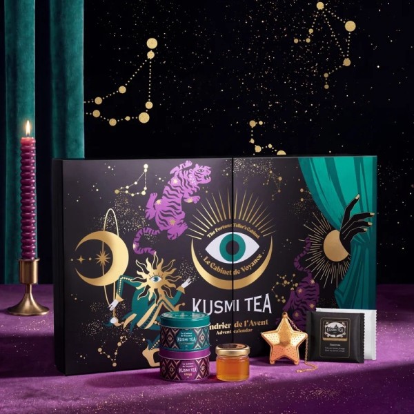 Calendrier de l’Avent Kusmi Tea Bio – 24 surprises de thés, infusions et gourmandises