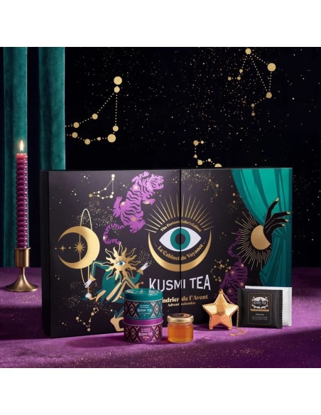 Calendrier de l’Avent Kusmi Tea Bio – 24 surprises de thés, infusions et gourmandises
